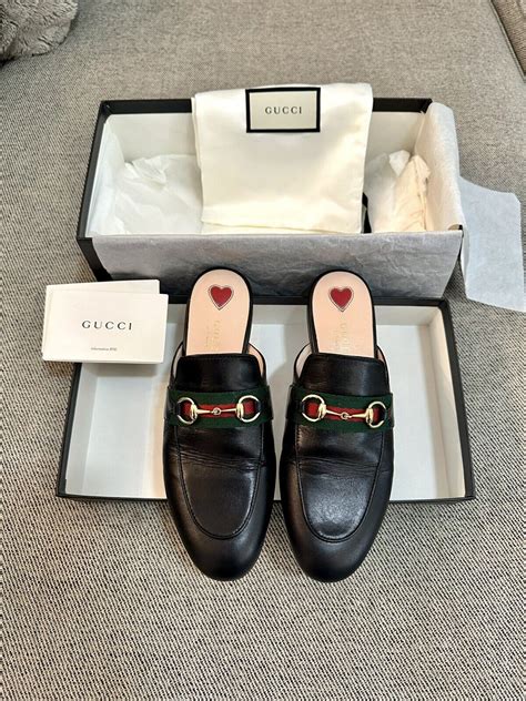 fake gucci princetown slides|gucci princetown mules dupe.